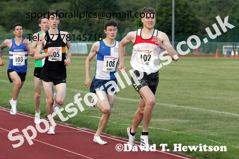 BMC 800 metes, Chester le Street, August 9th. Photo: David T. Hewitson/Sports for All Pics